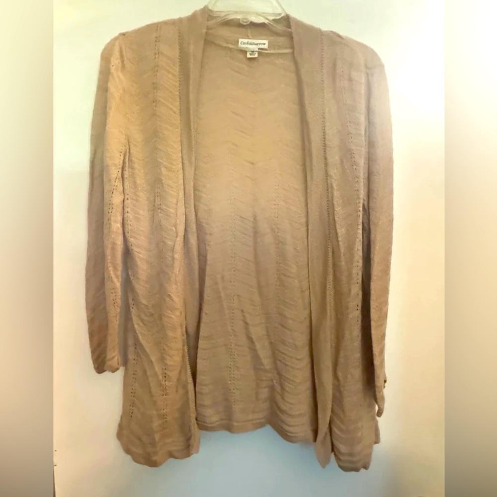 Women’s eyelet cardigan